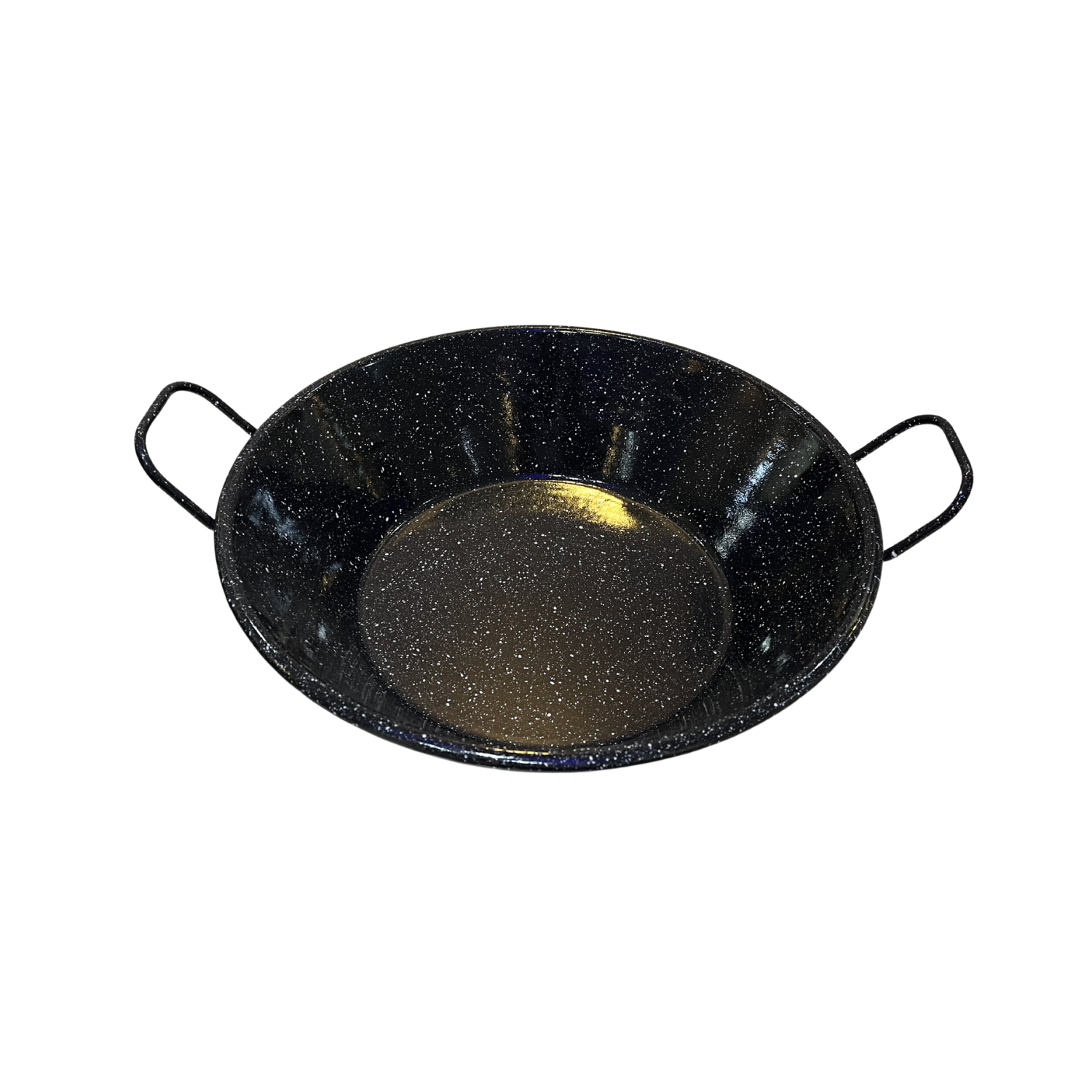 ووك عميق لينزا إيناميل بمقابض جانبية 24 سم